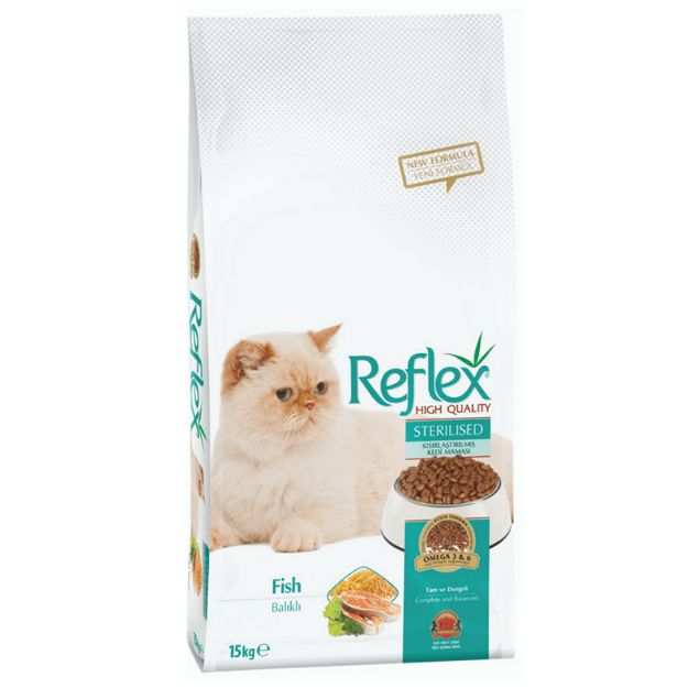 Picture of Reflex Sterilised Balıklı Kısırlaştırılmış Yetişkin Kedi Maması 15 kg