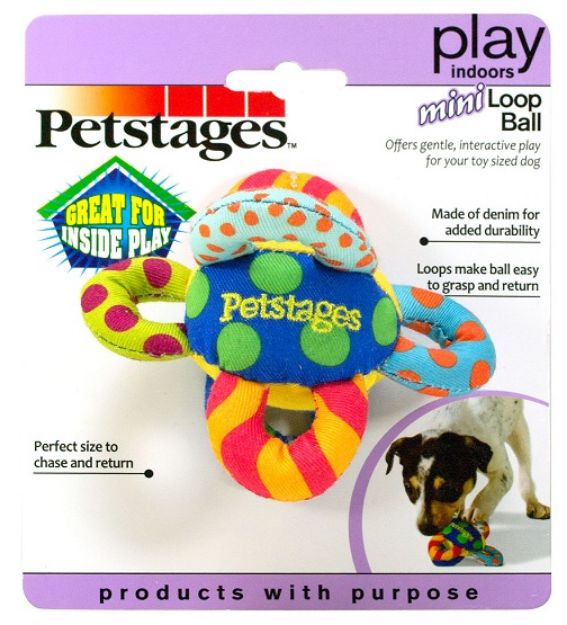 Picture of Petstages Mini Loop Ball Minyatür Irk İçin Köpek Oyuncağı