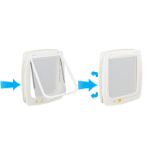 Picture of Ferplast Swing 7 Manyetik Mıknatıslı Kedi Kapısı Beyaz 13,5 cm x 13,7 cm