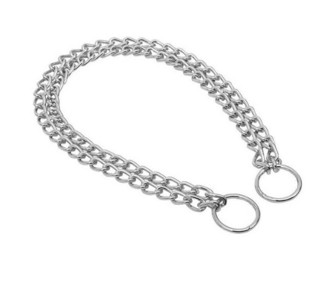 Picture of Boğmalı Duble Zincir Tasma Kromkaplama 2,5x35-45cm Bdzt50chromeplated