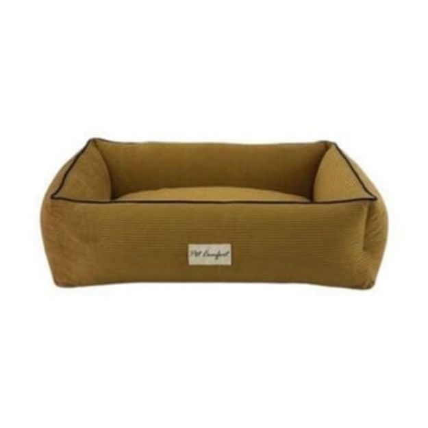 Picture of Pet Comfort Golf Kedi Kopek Yatak Hardal Parliament Mavi S 75x60 7859