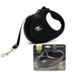 Picture of Otomatik Uzatma Tasması Master Seri Siyah 15kg/5mt Outb15sblack