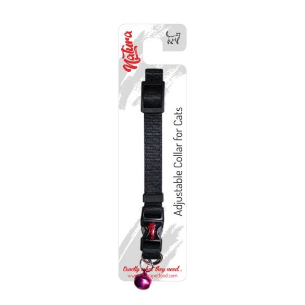 Picture of Natura Adult Cat Collar - Petex Black