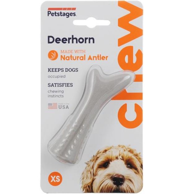 Picture of Petstages Deerhorn Antler Alternative Köpek Çiğneme Oyuncağı - Xsmall