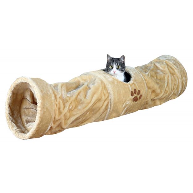 Picture of Trixie Kedi Peluş Tünel, Ø25×125Cm, Bej