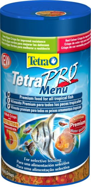 Picture of Tetra Pro Menu Karışık Cips Balık Yemi 250 ml