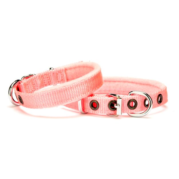 Picture of Doggie Polar Softlu Dokuma Köpek Boyun Tasması Pembe PDBT-1510 S