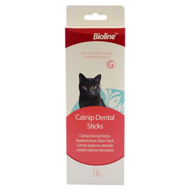 Picture of Bioline Kediotlu Tartar Önleyici Kedi Ağız Bakım Çubuk 10 gr