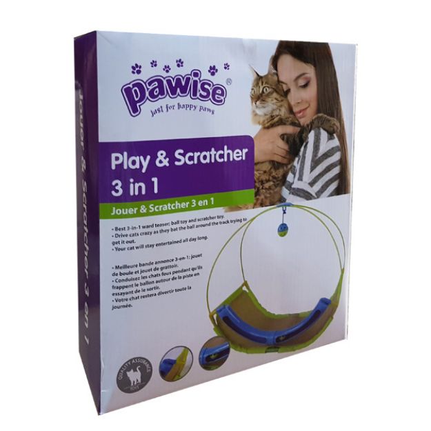 Picture of Pawise Salıncaklı Ve Oyuncaklı Kedi Hamağı
