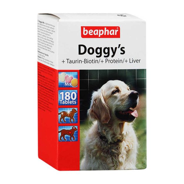 Picture of Beaphar Doggy s Mix Vitamin Ödül Tablet 180 tablet