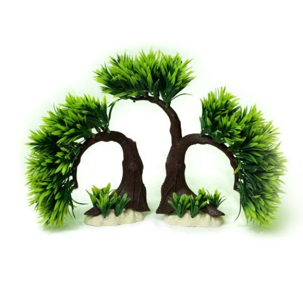 Picture of Akvaryumlar İçin Plastik Bitki Dekor Bonzai