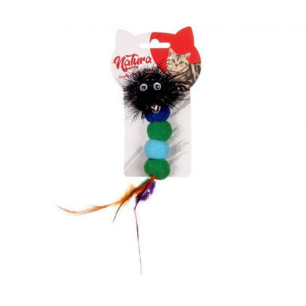 Picture of Natura Peluş Tırtıl Kedi Oyuncak 20 cm