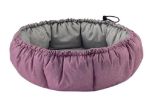 Picture of Pet Comfort Sunflower Kedi Kopek Yatak Cift Taraf Pembe Gri 85cm 7823