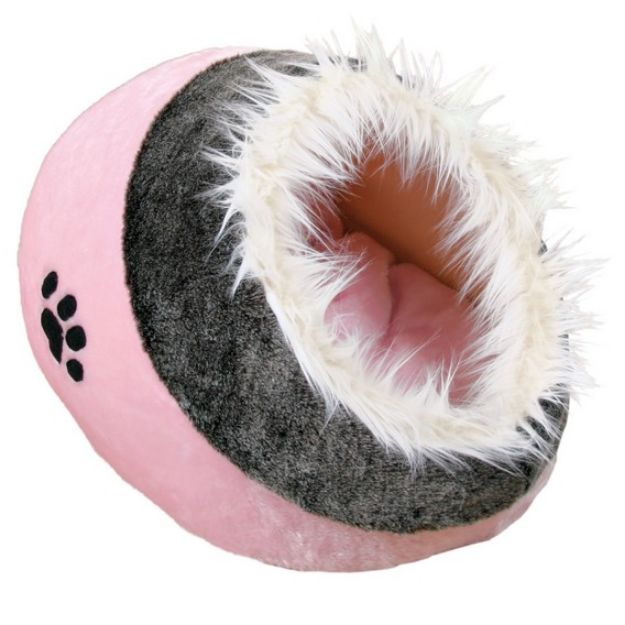 Picture of Trixie Minou Kedi ve Köpek Peluş Yatak 41 cm Pembe Gri
