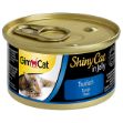 Picture of Gimcat ShinyCat Jel İçinde Ton Balıklı Kedi Konservesi 70 gr