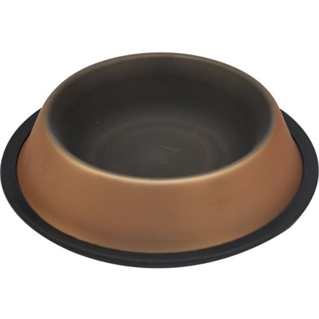 Picture of Kaymaz Tabanlı İç Dış Renkli Mama-Su Kabı 8 Oz