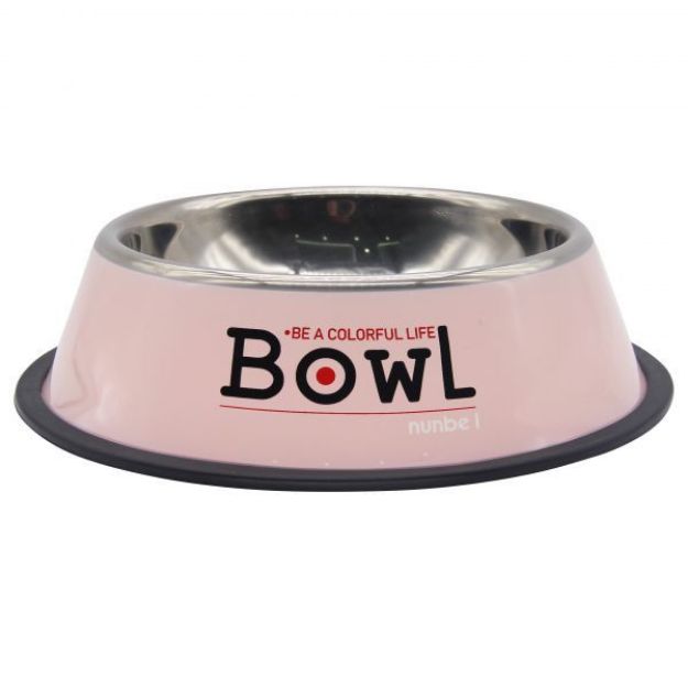 Picture of Nunbell Çelik Mama Kabı Renkli 30cm