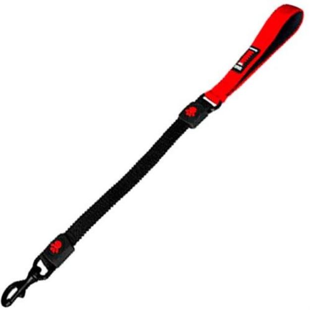 Picture of Doco Lastik Tutma Saplı Çiftkat Köpek Gezdirme 55 cm Large Kırmızı
