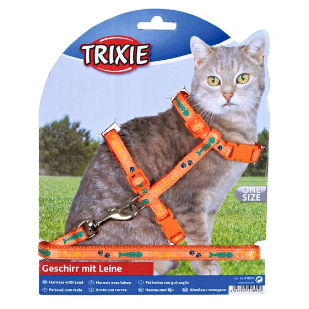 Picture of Trixie Kedi Göğüs Tasması Seti 22-36cm/10mm