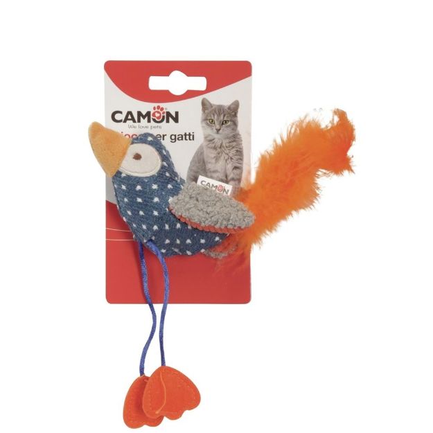 Picture of Camon Kedi Oyuncağı Catnipli Tüylü Kuş 