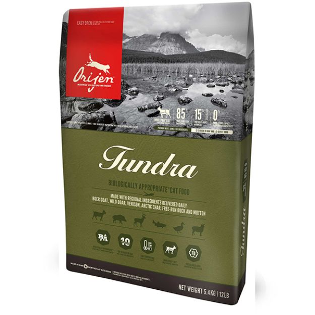 Picture of Orijen Tundra Tahılsız 7 Farklı Karışık Etli Kedi Maması 1,8 Kg