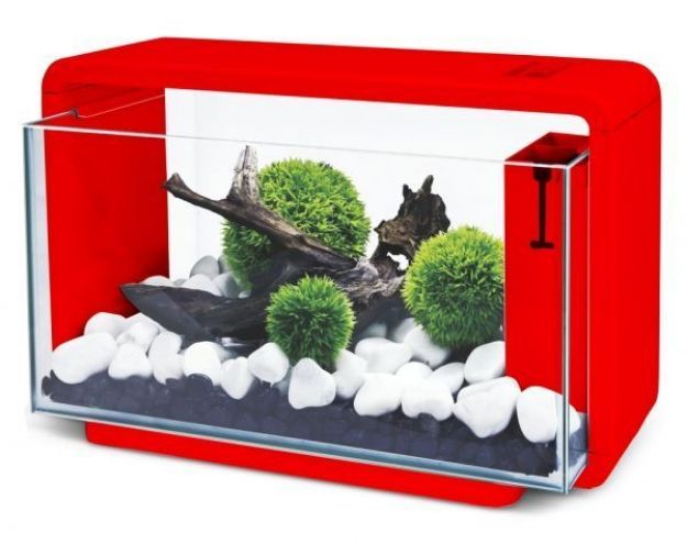 Picture of Hailea E25 Ledli Nano Akvaryum 25 Lt Kırmızı E25K