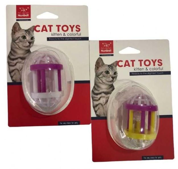 Picture of Nunbell Kedi Oyuncagı Zilli Silindir