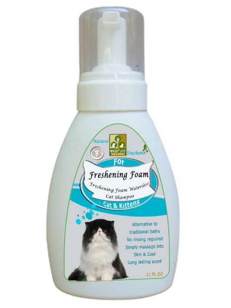 Picture of Ecopure Kediler İçin Dermatolojik Temizleyici Köpük 11 oz