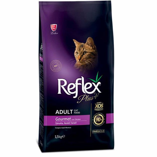 Picture of Reflex Plus Multi Color Renkli Taneli Tavuklu Yetişkin Kedi Maması 1.5 Kg
