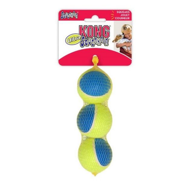Picture of Kong Köpek Oyuncak, Squekair Ultra Top, 3 Adet