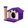Picture of Cathause Kedi Evi Yuvalı 45 Cm Mor