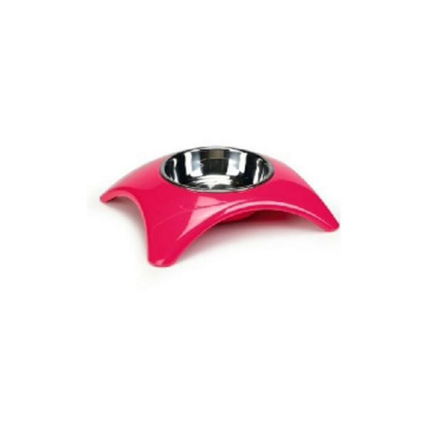 Picture of Beeztees Yuko Kedi Köpek Mama Kabı Pembe 160 ml 19 cm x 16,5 cm x 4,5 cm