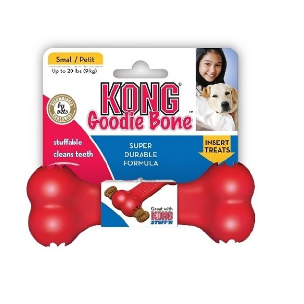 Picture of Kong Köpek Kırmızı Kauçuk Oyuncak Kemik Small 5Cm