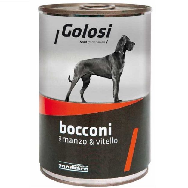 Picture of Golosi Sığır Ve Dana Etli Köpek Konserve Maması 400 Gr