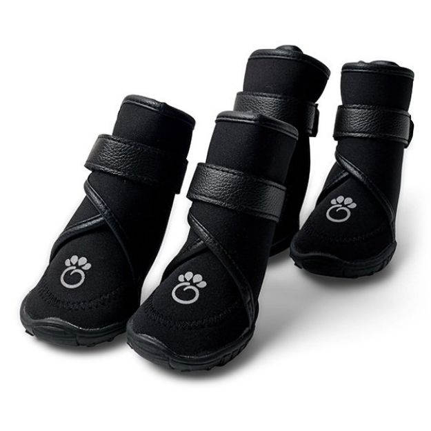 Picture of Gf Pet -Cırtcrtlı Köpek Ayakkabısı - Black - M