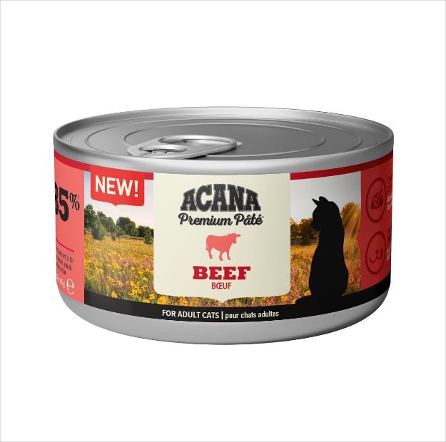Picture of Acana Premium Pate (Ezme) Sığır Etli Kedi Konservesi 85 gr