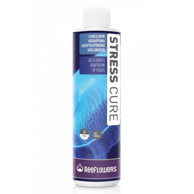 Picture of Reef Flowers Stress Cure Akvaryum Balıkları için Ortam Hazırlayıcı 500 ml