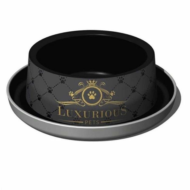 Picture of Moderna Trendy Luxurious Kedi Köpek Plastik Mama Kabı 350 ml