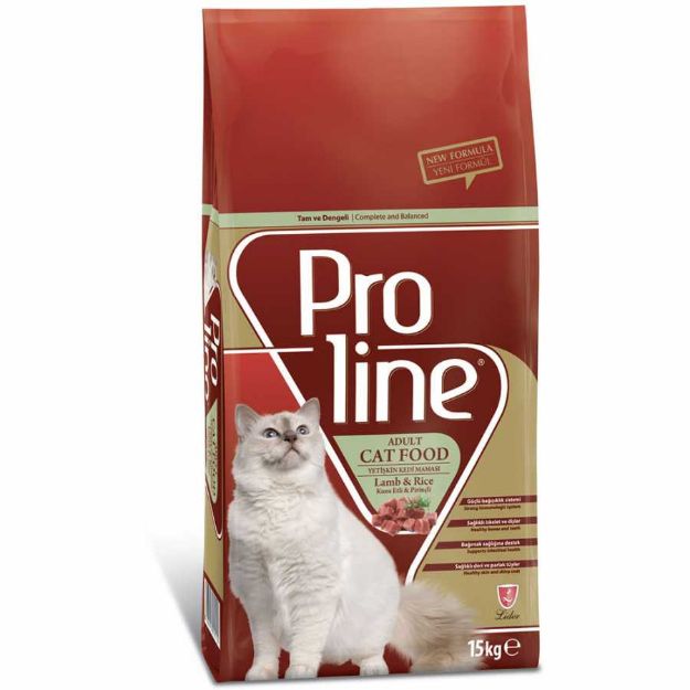 Picture of Proline Cat Lamb&Rice Adult Kuzu Etli Pirinçli Yetişkin Kedi Maması 15Kg