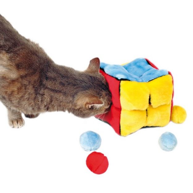 Picture of Trixie Kedi Peluş Oyuncak Küp ve Topları