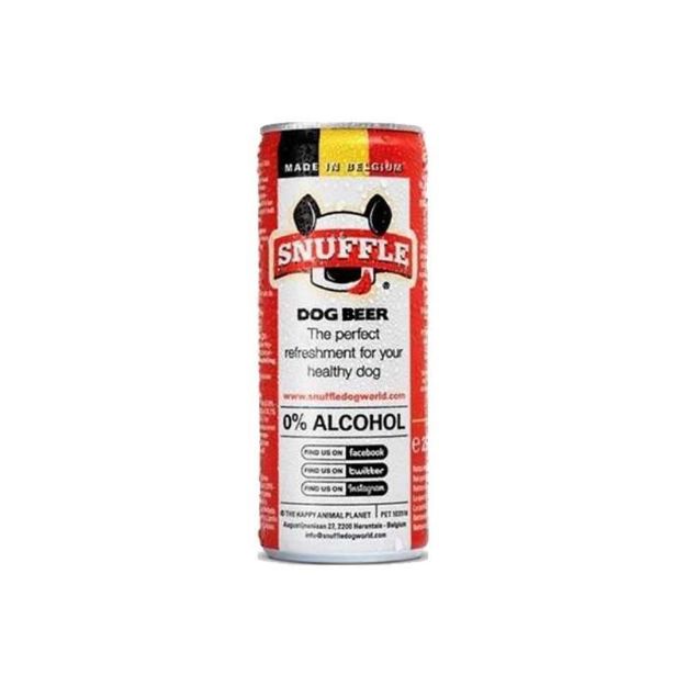 Picture of Snuflle Dog Beer Beef & Chicken Bottle 25 Cl