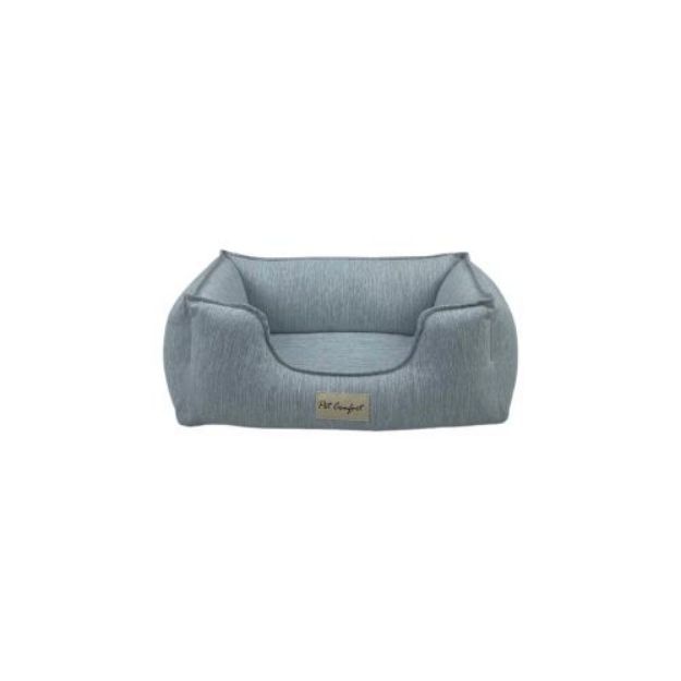 Picture of Pet Comfort Alpha Zeugma Açık Gri Köpek Yatağı M 65x80cm