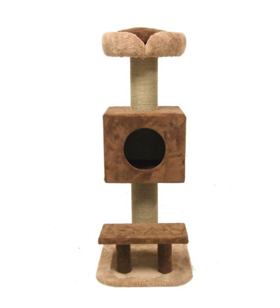 Picture of Natura Kedi Tırmalama Evi Joyful Kahverengi 64 x 117 x 46 Cm