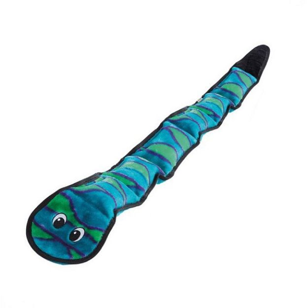 Picture of Snake Blue 6 Bölmeli Sesli Köpek Çiğneme Oyuncağı