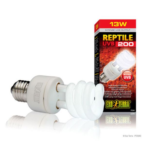 Picture of Exo Terra Reptile UVB-200 Yoğun UV Lamba 13 watt