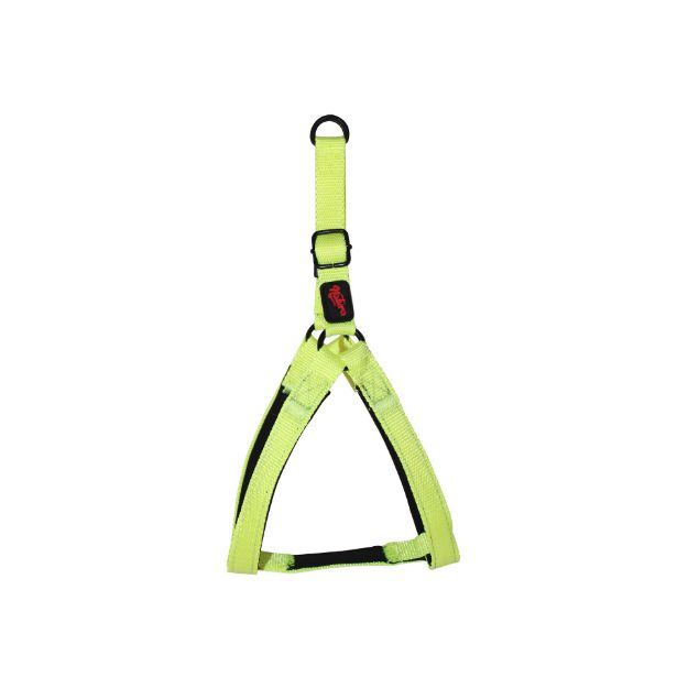 Picture of Natura Kelebek Göğüs Tasması Neon Sarı XS