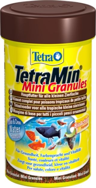 Picture of Tetramin Mini Granules Küçük Taneli Granül Balık Yemi 100 ml