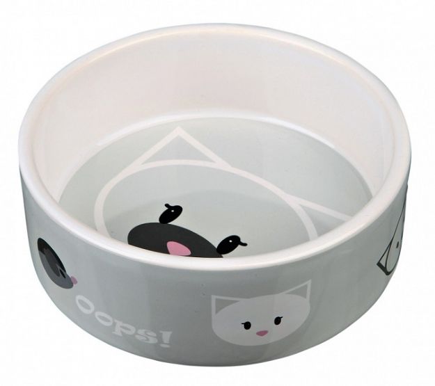 Picture of Trixie Kedi Seramik Mama Su Kabı 0.3Lt/ 12 Cm