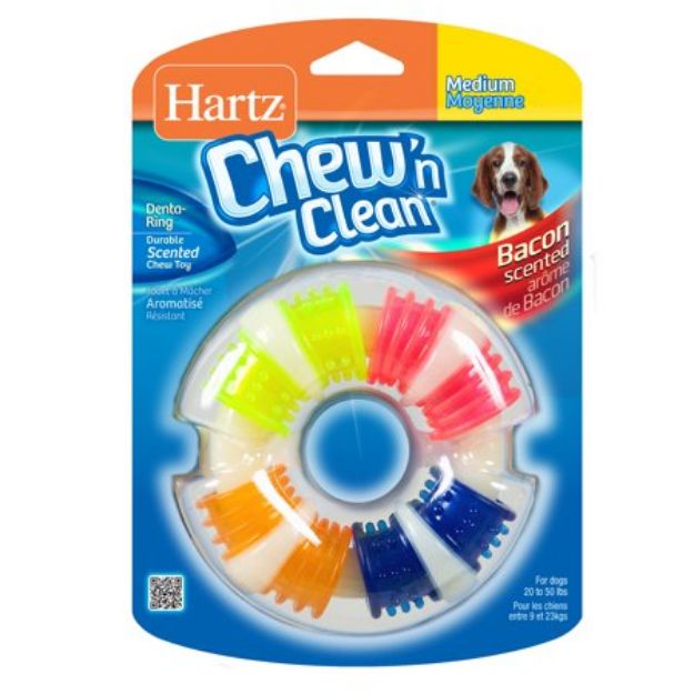 Picture of Hartz Chew n' Clean Teething Ring Köpek Diş Bakım Oyuncağı