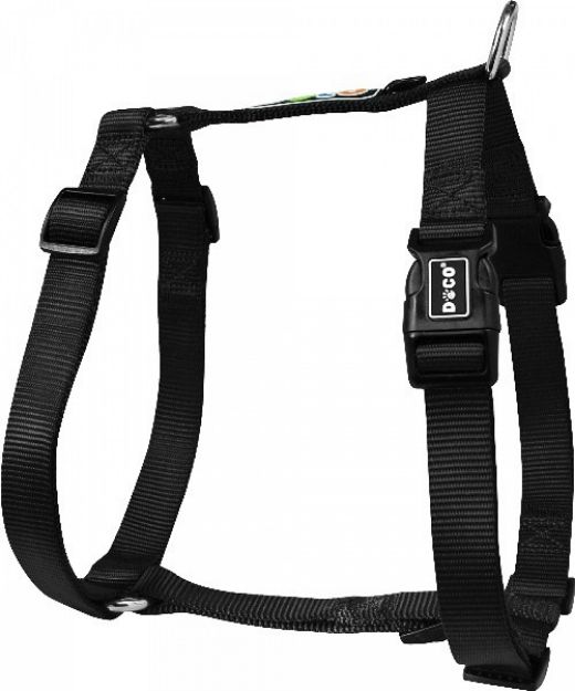 Picture of Doco Logolu Koşum Kayışı XSmall Siyah 1 x 30-40 cm